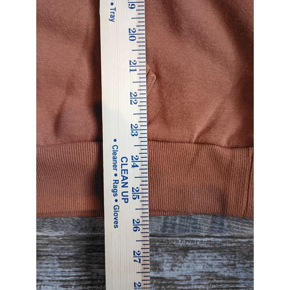 Wrangler Retro Women's Western Stitch Quarter Zip Pullover Brown Size M NWT - Picture 7 of 8